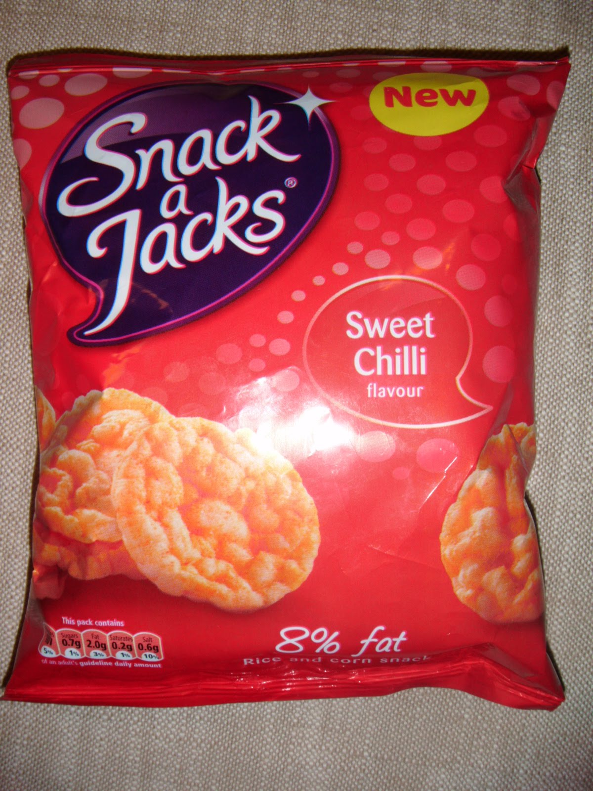 FOODSTUFF FINDS Sweet Chilli Snack a Jacks [By Spectre] (Boots)