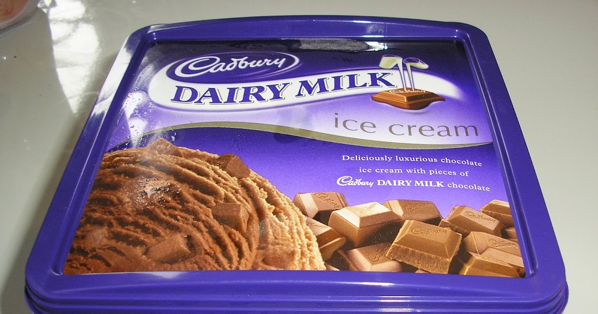 FOODSTUFF FINDS Dairy Milk Ice Cream (Sainsburys)