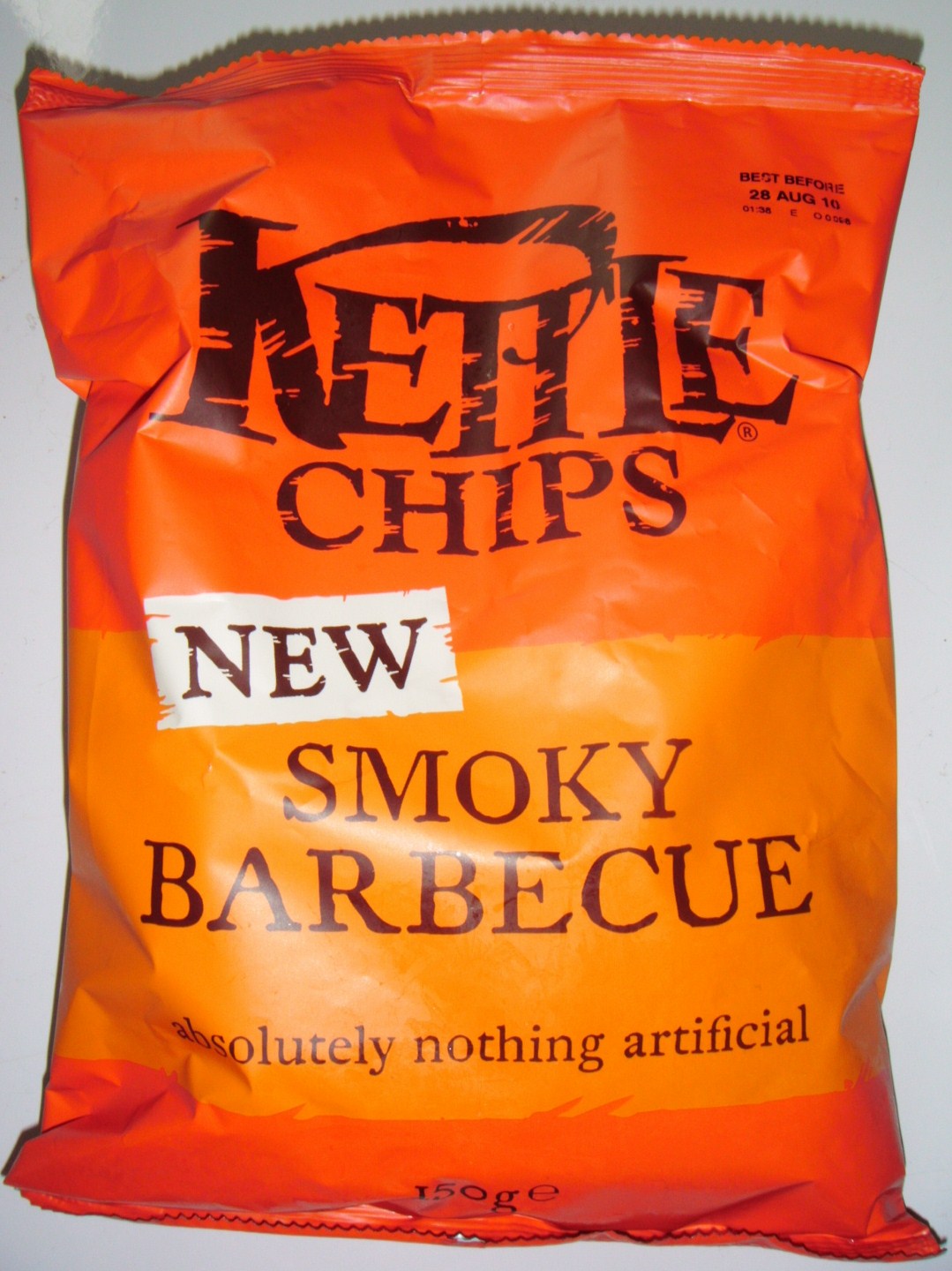 FOODSTUFF FINDS Kettle Chips [New] Smoky Barbecue [Crisps] (Waitrose)