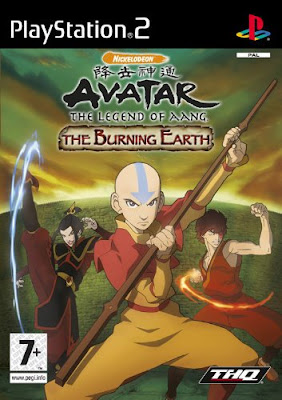 Categoria aventura playstation 2, Capa Download Avatar The Burning Earth (PS2) 