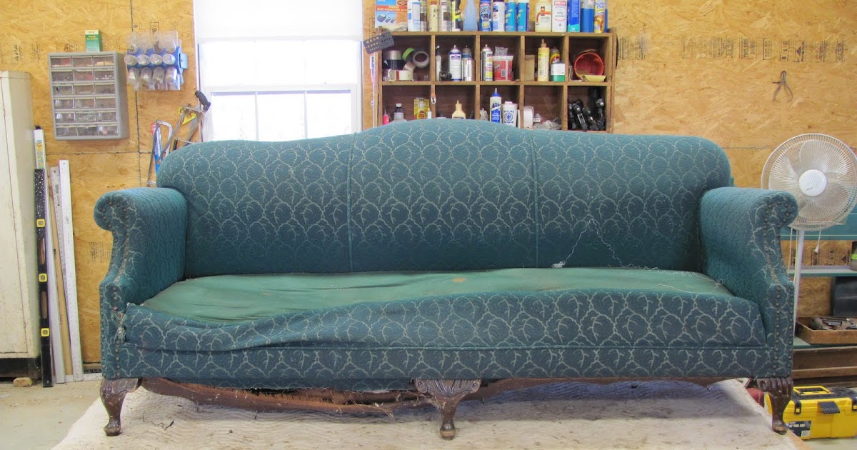 Thomas Nelson Furniture Restoration Reworking Sofa Springs