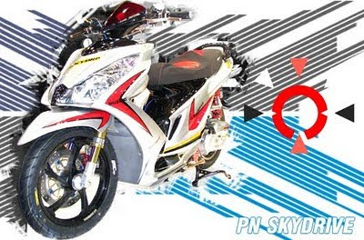 Suzuki Skydrive 125 (2010) Modified Low Rider