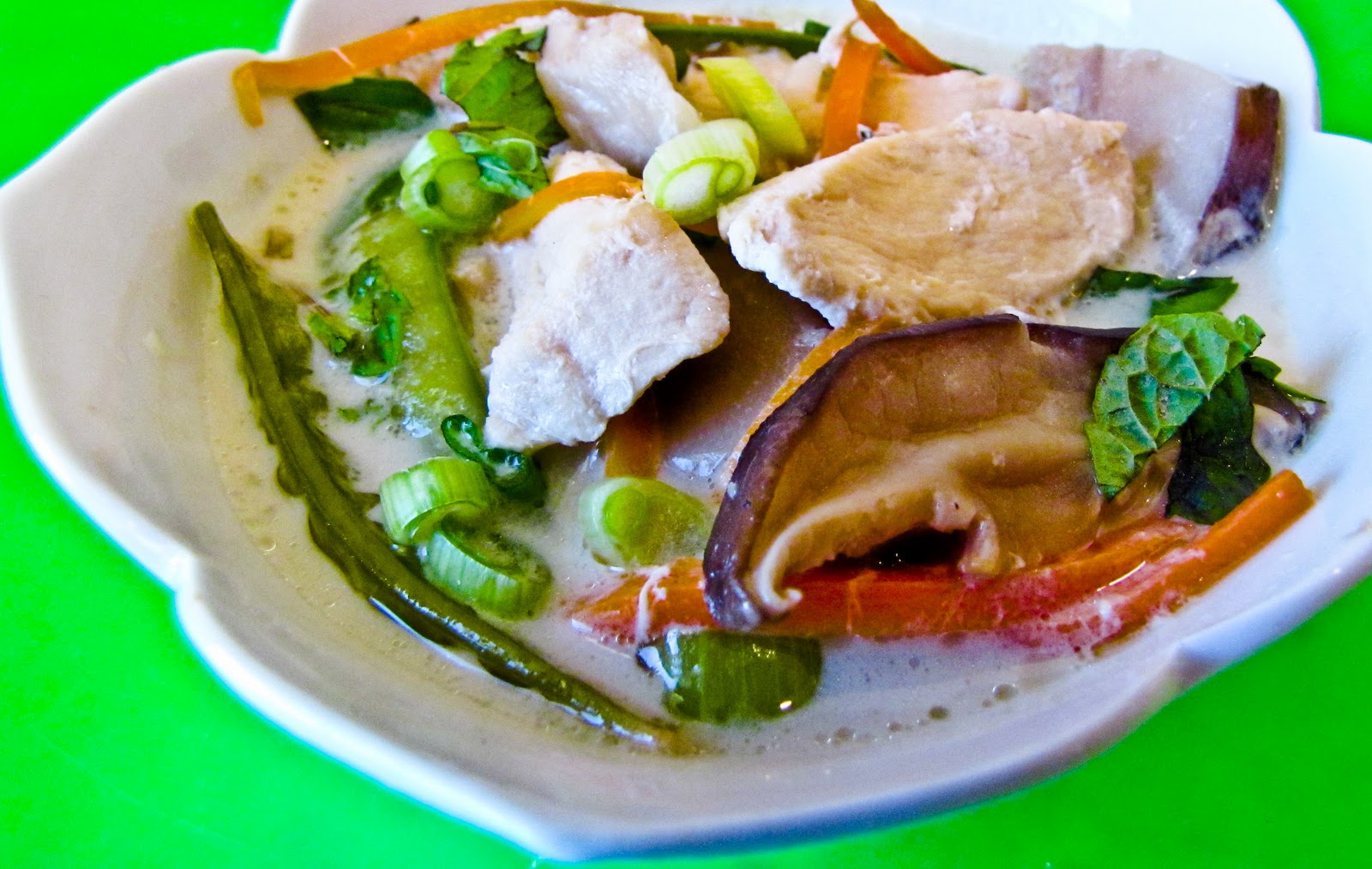 OnTheMoveIn the Galley Thai Coconut Green Curry Soup