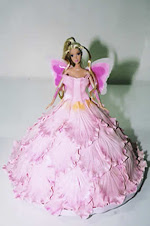 Bolo Barbie Butterflay