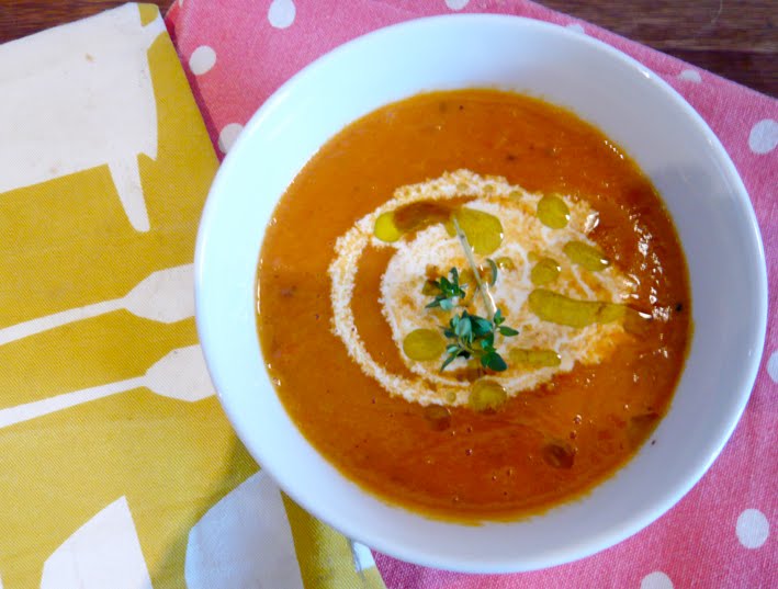Louise's Kitchen & other rooms Roasted Pepper, Onion & Garlic Soup