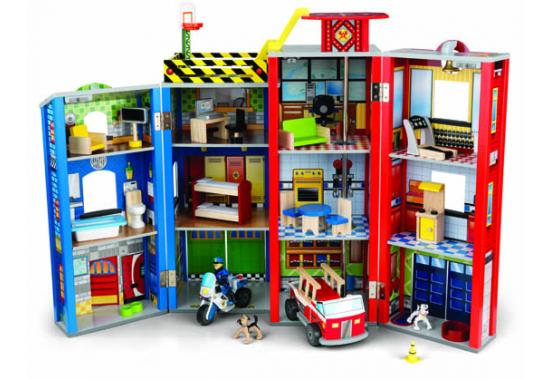 fire station dolls house