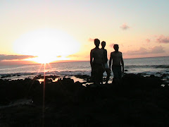 3 amigos at sunset
