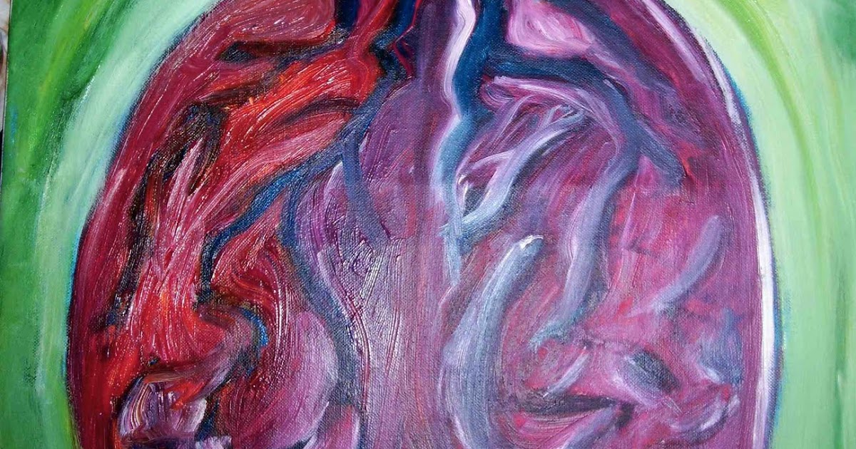 Life Likes a Good Joke ACRYLIC PAINTING LUNGS