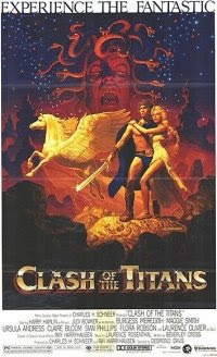 Movie poster of the original movie Clash of the Titans