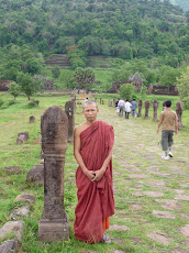 Ancient Peace Exudes from Wat Phou Rising up the Hill