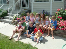 Some of the Grandkids In Front of Monte and Kim's House