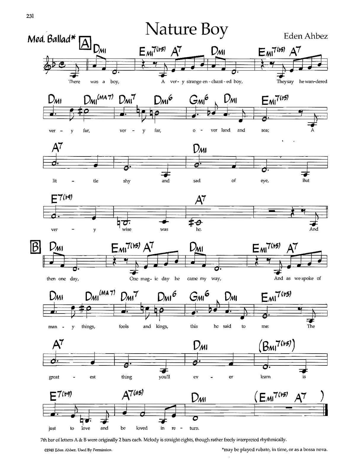 Bearly Rambling ♫ ♫ Nature Boy