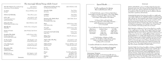 kids concert 4 pages