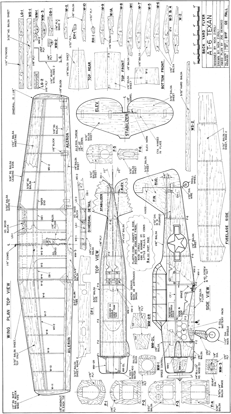 Iaçá Aerodesign: Plantas de Aeromodelo merlin engine diagram 