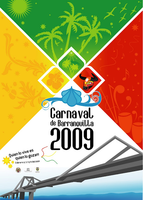 propuesta de afiche carnaval de barranquilla 2009
