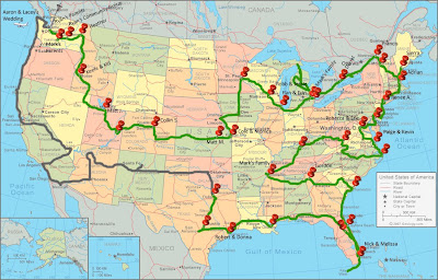 road trip map