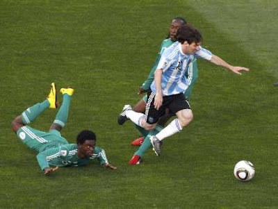 messi frustasi