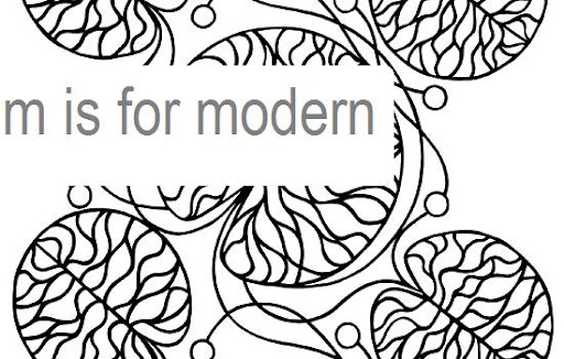 m is for modern