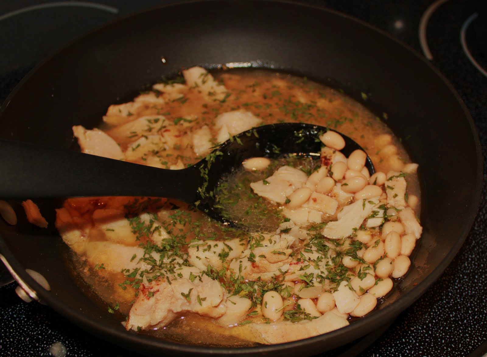 Quinoa Fazool with Chicken and White Wine What's Cookin' Italian