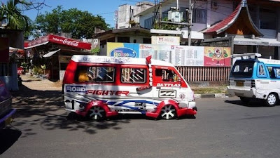 modifikasi mobil angkot