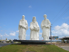 Estatua dos três Reis Magos
