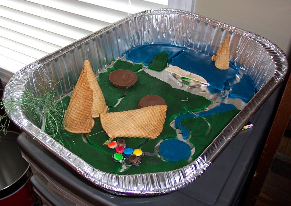 St. Luke Catholic School 2nd Grade: Landform Diorama