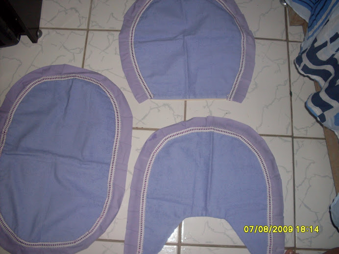 Conjunto de balheiro lilas