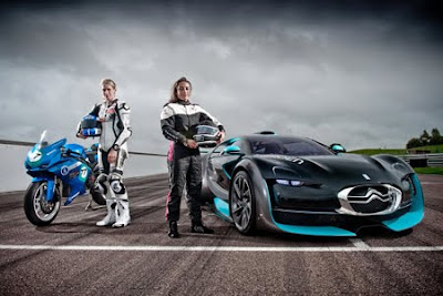 Citroen Survolt and the Agni Z2 electric bike Wallphotos