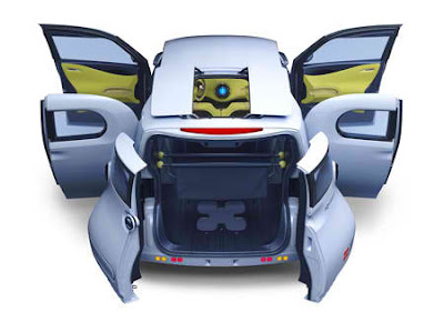 Mobil Nissan Townpod EV Hybrid