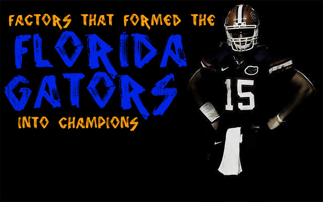 Factors that Formed the Florida Gators into Champions