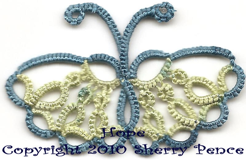 Tatting Tales All things Tatting (It's an obsession) Free Butterfly