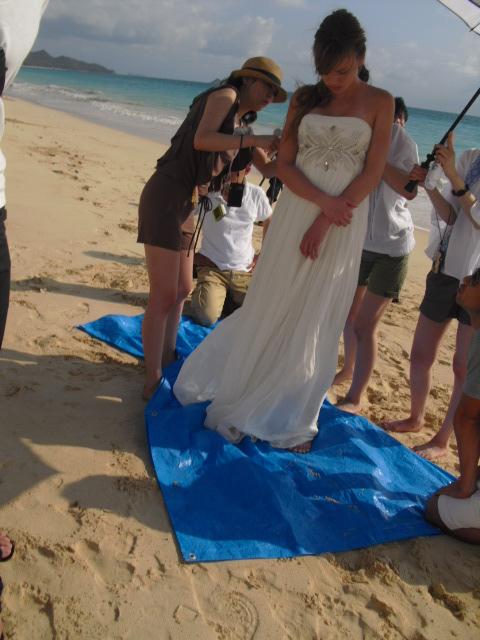 Agnes Blog Masako Formals In Hawai I ワイマナロビーチに移動して