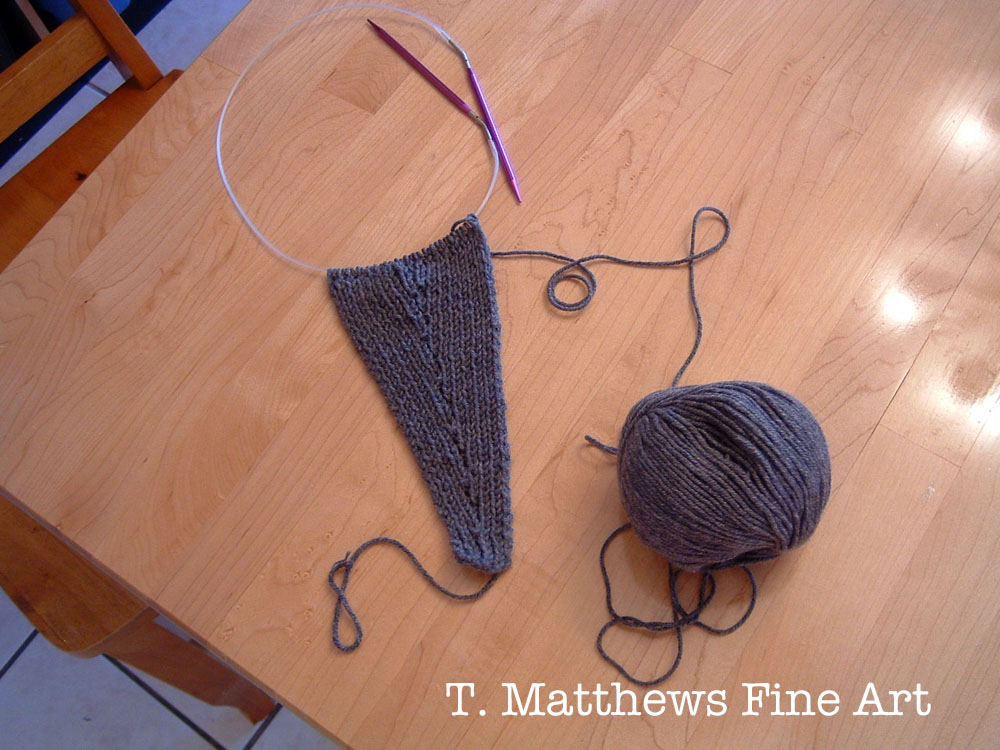 T. Matthews Fine Art Free Knitting Pattern Headband Ear Warmer