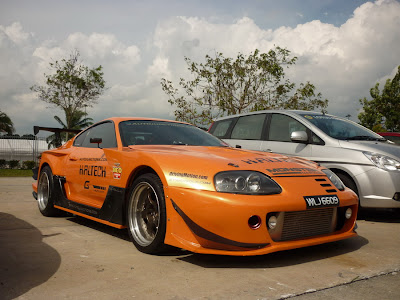 Supra Super GT style wide body kit