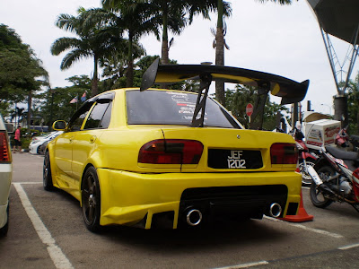 Wira Evo X body kit