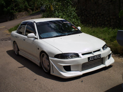 Proton Wira custom front bumper