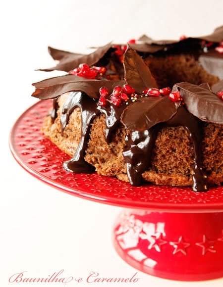 Baunilha e Caramelo: Ideias para a Mesa de Natal – Coroa de Chocolate