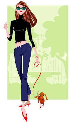 fashion illustration vector