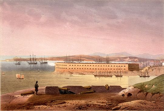 View of Fort St. Nicholas, Sebastopol, Giving an Illustration of the Size ... View of Fort St. Nicholas, Sebastopol, Giving an Illustration of the Size ...