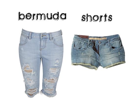 short ou bermuda