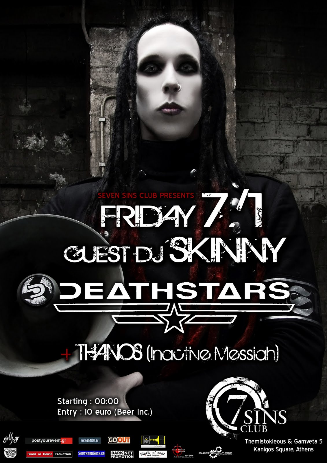 Skinny's Blog DJ set in Athens Greece