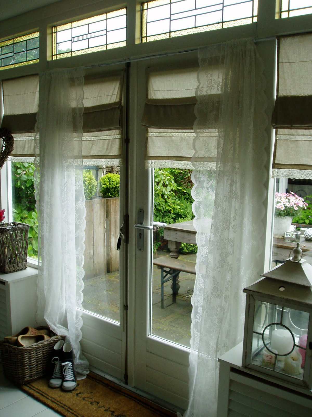 Huis tuin en quilt: een nieuwe lamp, zelfgemaakt...