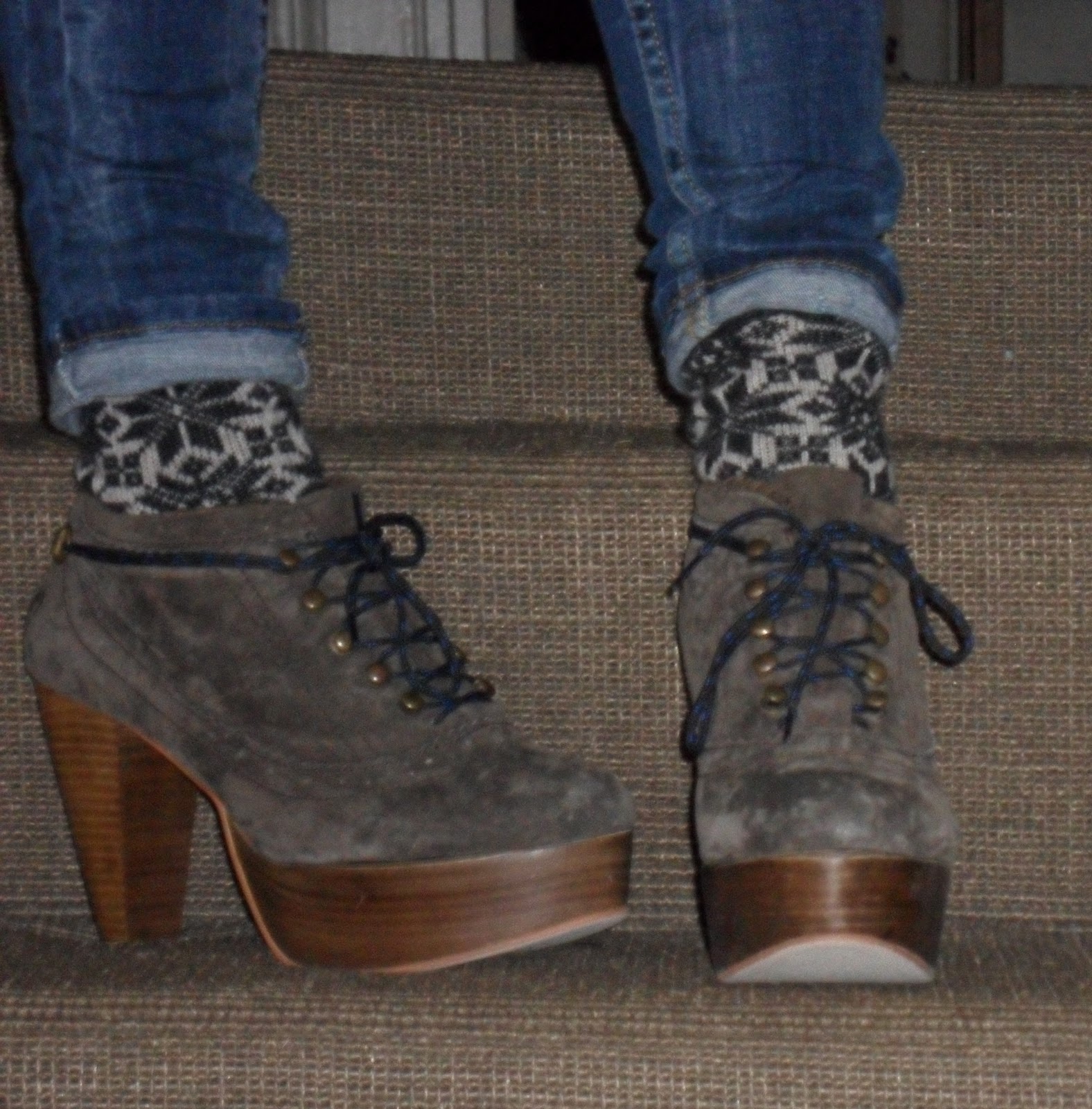 Must Own More Charlotte Ronson Platform Hiking Boots