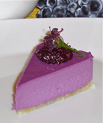 Grape Cheesecake