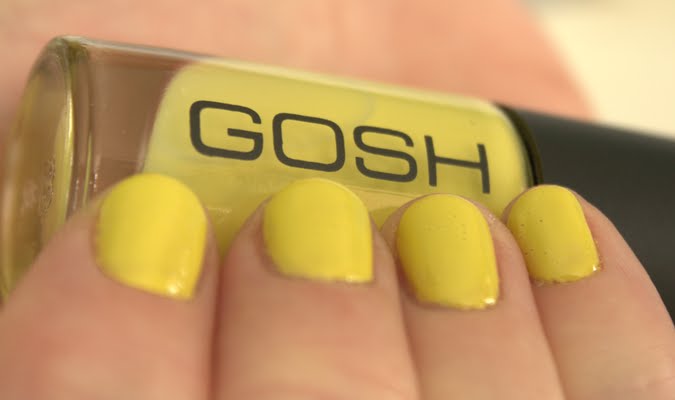 Yellow Toenail Polish