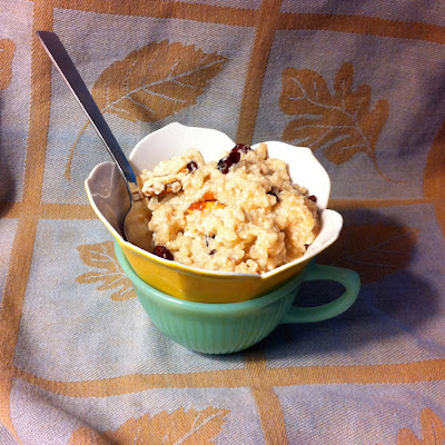 Maple Rice Pudding
