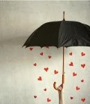 الكثير من الحب حولك ، التقطه بمظلتك