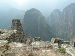Putacusi seen from Machu Picchu