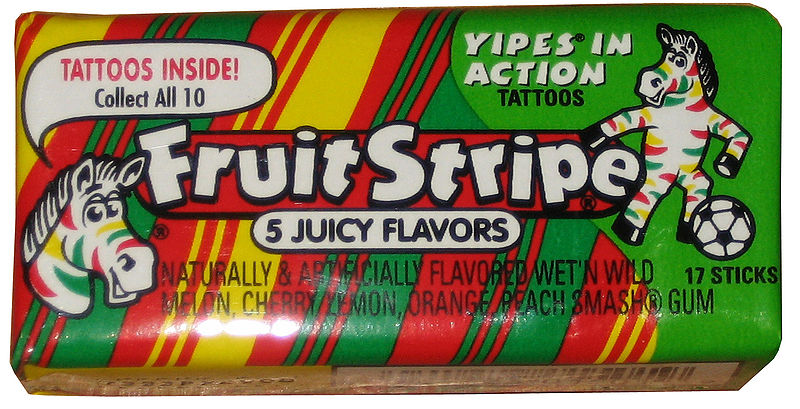 Anyone else have a weird craving for Fruit Stripe? 