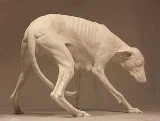 dog sculpture by John O'Reilly